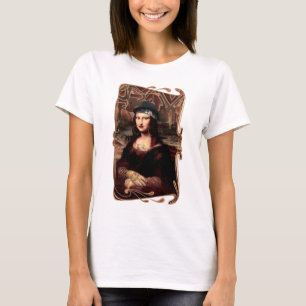 La Chola Mona Lisa Mexican T-shirt