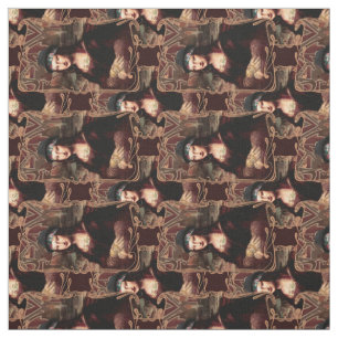 La Chola Mona Lisa Mexican Tyg