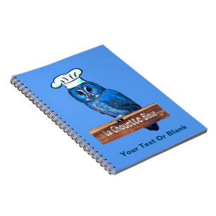 La Chouette Bleue Café Anteckningsbok