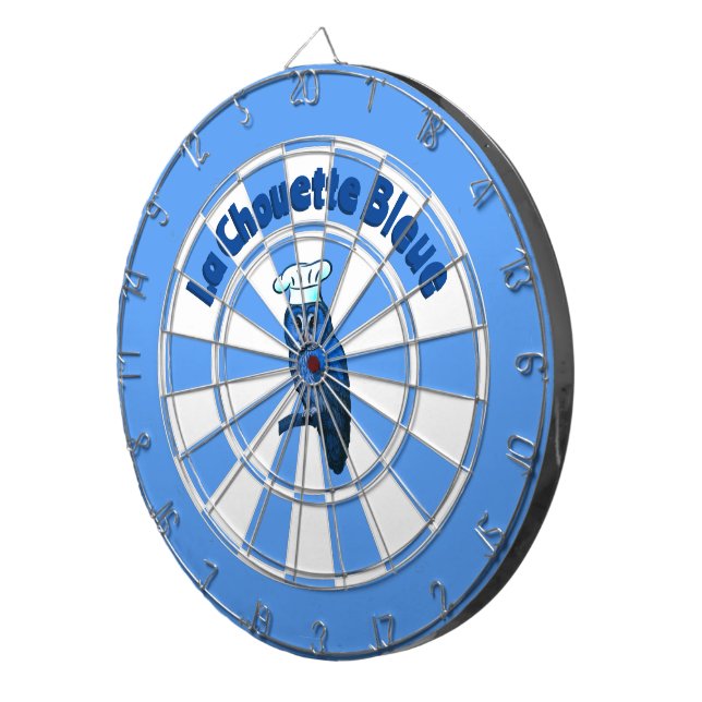 La Chouette Bleue Cafe Darttavla (Högra Framsidan)