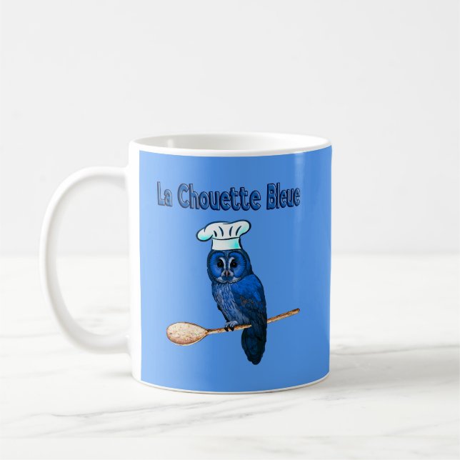 La Chouette Bleue Cafe Kaffemugg (Vänster)