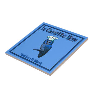 La Chouette Bleue Cafe Kakelplatta