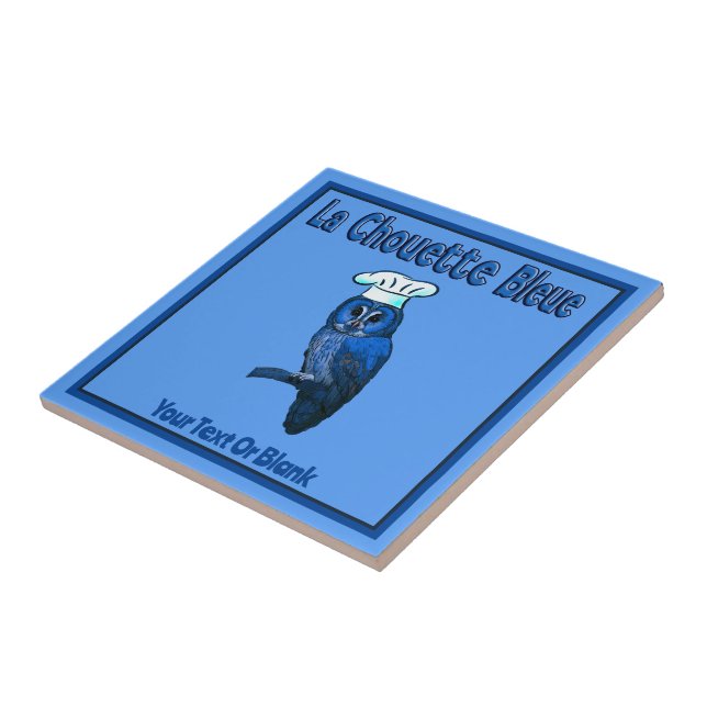 La Chouette Bleue Cafe Kakelplatta (Sidan)