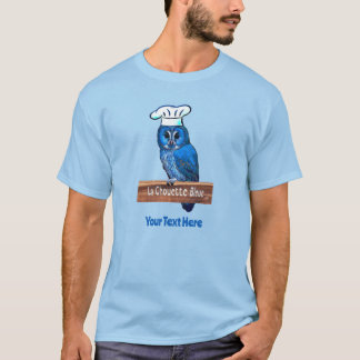 La Chouette Bleue Cafe T Shirt