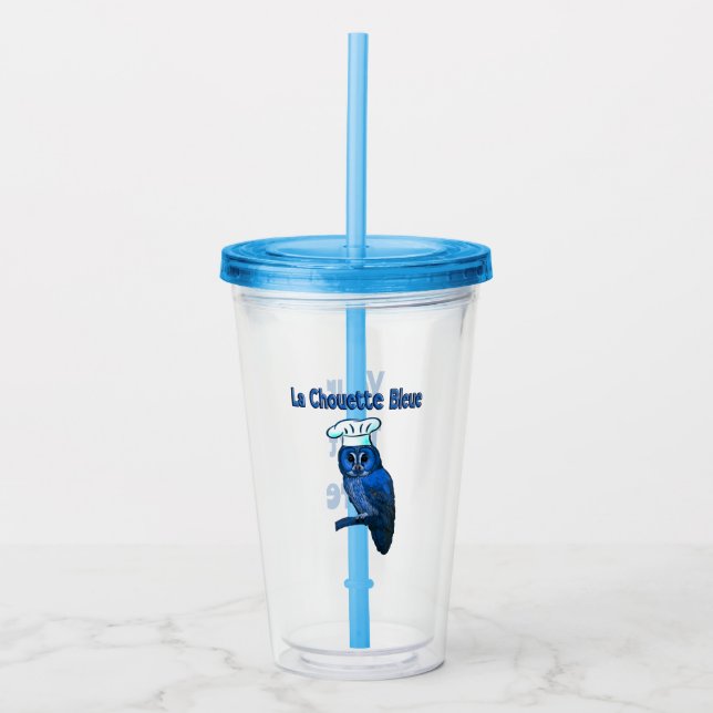 La Chouette Bleue Cafe Take Away Mugg (Framsida)