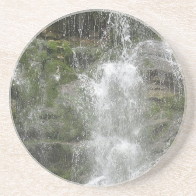 La Chute vattenfall i Forillon Nationalpark Underlägg Sandsten (Framsidan)