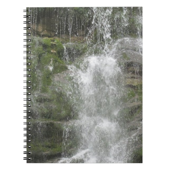 La Chute Waterfall i Forillons nationalpark Anteckningsbok (Framsidan)