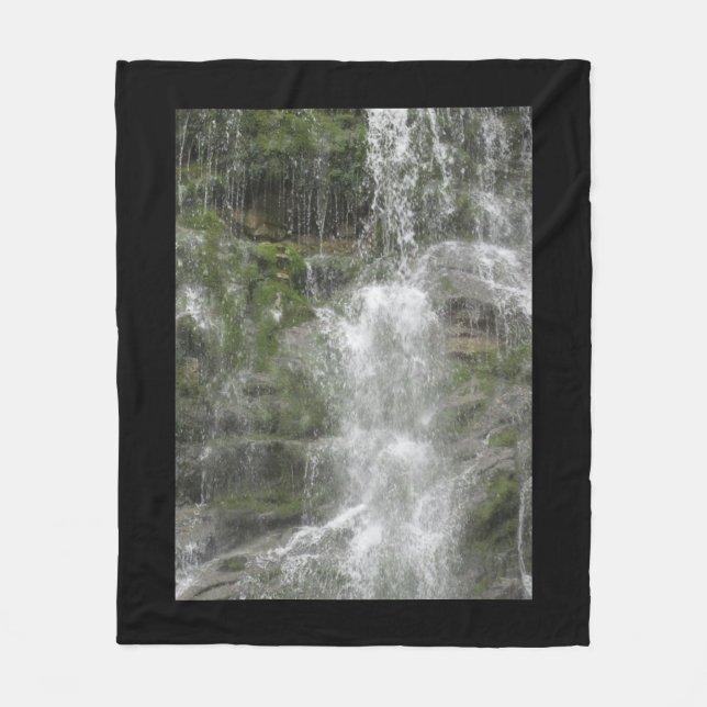 La Chute Waterfall i Forillons nationalpark Fleecefilt (Framsidan)