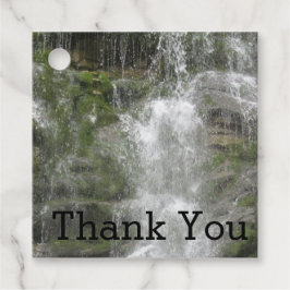 La Chute Waterfall i Forillons nationalpark Gåvor Etiketter