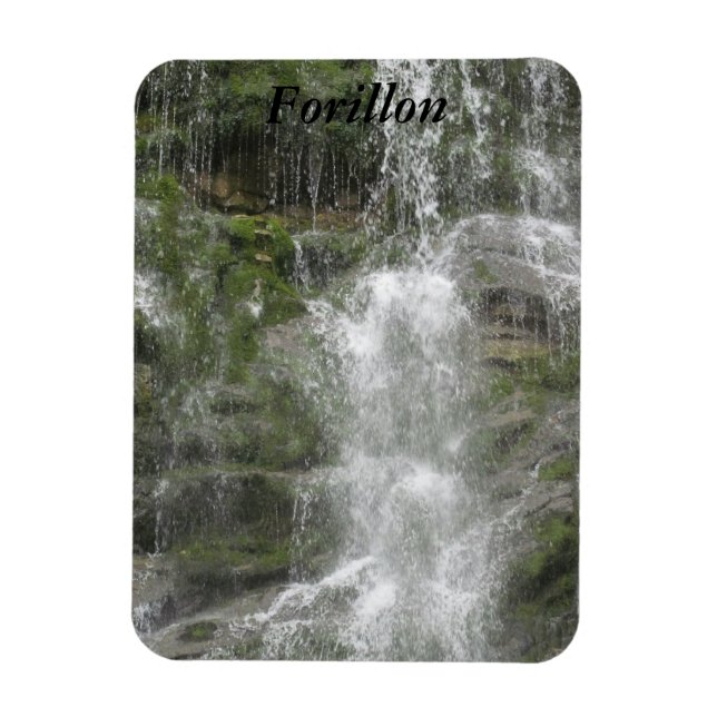 La Chute Waterfall i Forillons nationalpark Magnet (Vertikal)