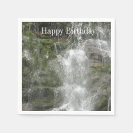 La Chute Waterfall i Forillons nationalpark Pappersservett