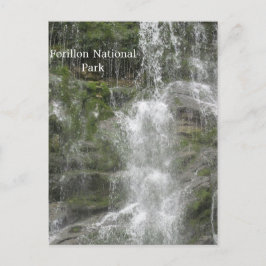 La Chute Waterfall i Forillons nationalpark Vykort