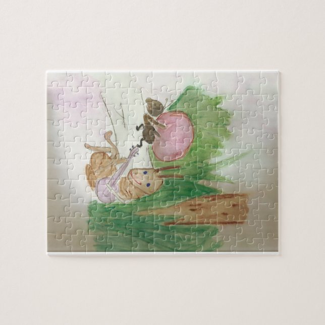 la cigale et la fourmi pussel (Horisontell)