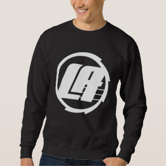 LA Circle Logotyp (vit) Lång Ärmad Tröja