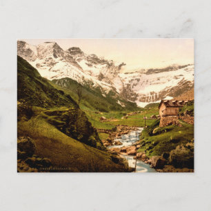 La Cirque Gavarnie Pyrenees Frankrike Vykort
