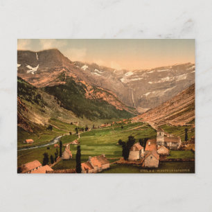 La Cirque Gavarnie Pyrenées Frankrike Vykort