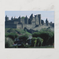 La Cite, Languedoc-Roussillon, Carcassonne, Frankr