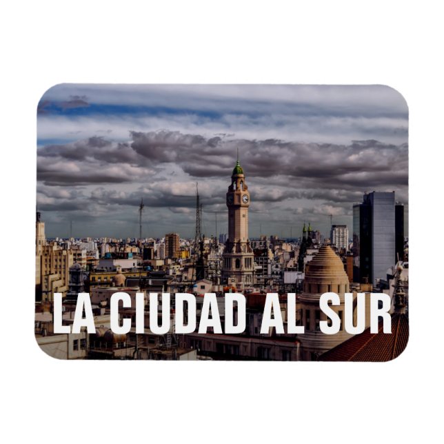 La Ciudad Al Sur - City South Magnet (Horisontell)
