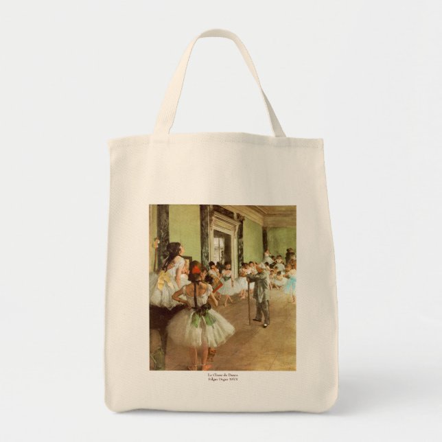 La Classe de Danse av Edgar Degas Tygkasse (Framsidan)