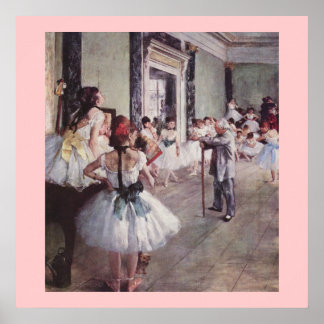 La classe de danse (dantningsklassen) Poster