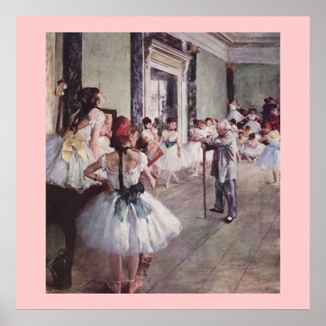 La classe de danse (dantningsklassen) Poster (Framsidan)