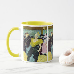 La Clownesse (Clown) Cha-U-Kao av Toulouse Lautrec Mugg