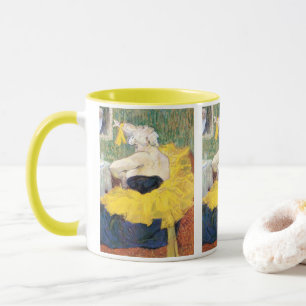 La Clownesse (Clown) Cha-U-Kao av Toulouse Lautrec Mugg