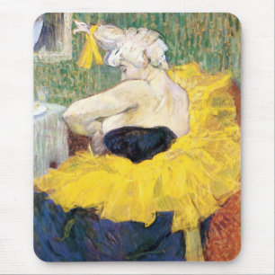 La Clownesse (Clown) Cha-U-Kao av Toulouse Lautrec Musmatta