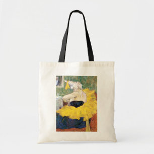 La Clownesse (Clown) Cha-U-Kao av Toulouse Lautrec Tygkasse