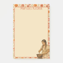 "La Cocina de Mama" My Recipes Post-it Notes