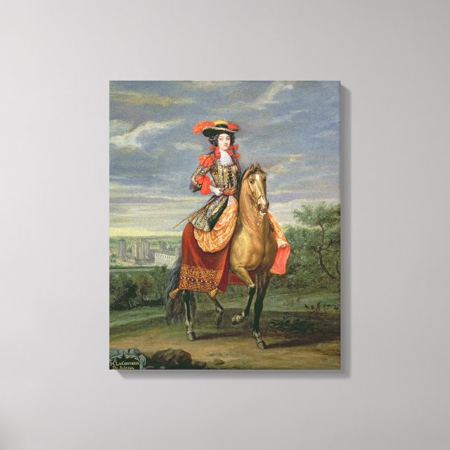 La Comtesse de Soissons Canvastryck (Framsida)