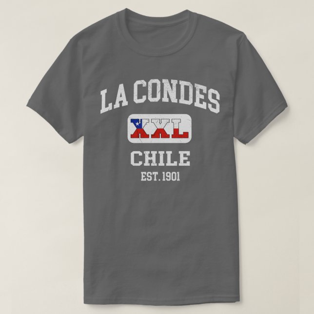 La Condes Chile XXL Athletic design 1 T Shirt (Design framsida)