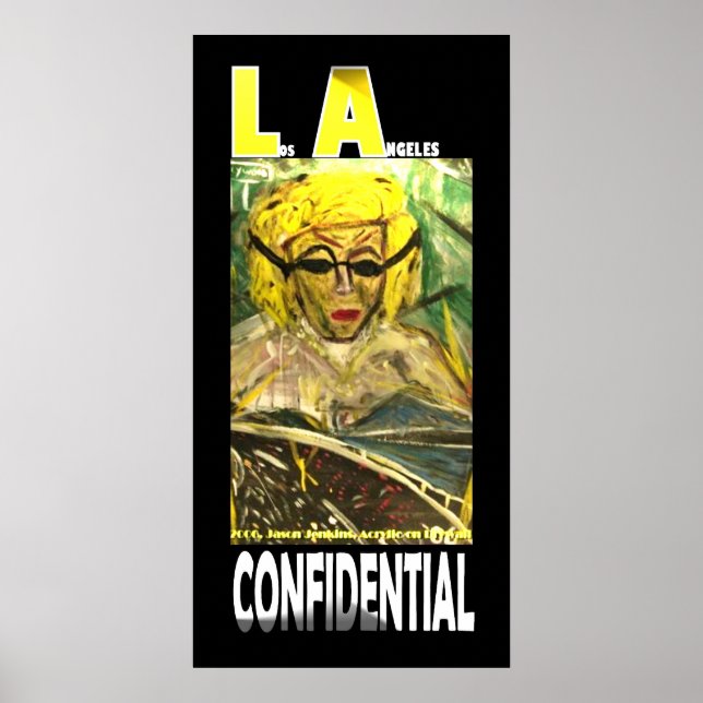 LA CONFIDENTIAL POSTER (Framsidan)