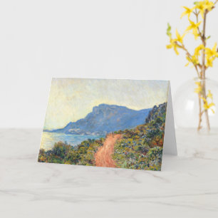 La Corniche nära Monaco av Claude Monet Kort