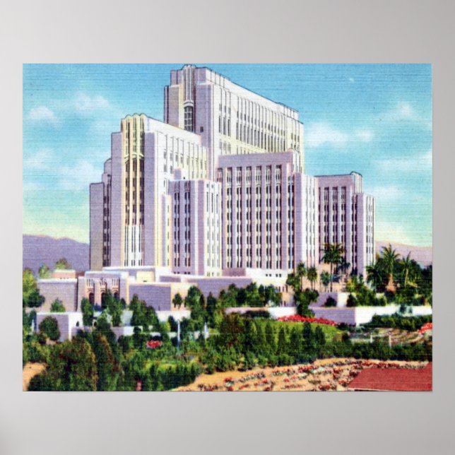 LA County General Hospital Poster (Framsidan)