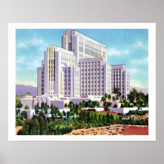 LA County General Hospital v.2 Poster (Framsidan)