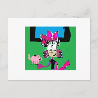 LA Critter Cici, Cat get-rik-idé Vykort