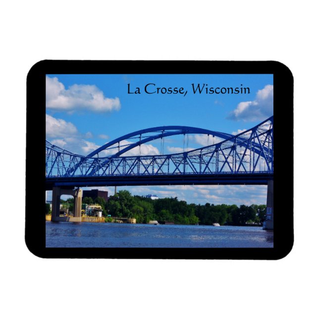La Crosse, Wisconsin Magnet (Horisontell)