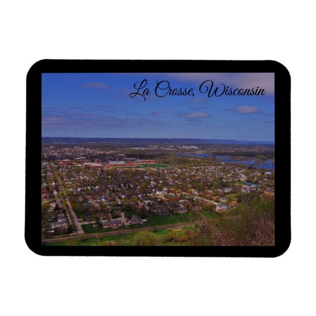 La Crosse, Wisconsin Magnet (Horisontell)