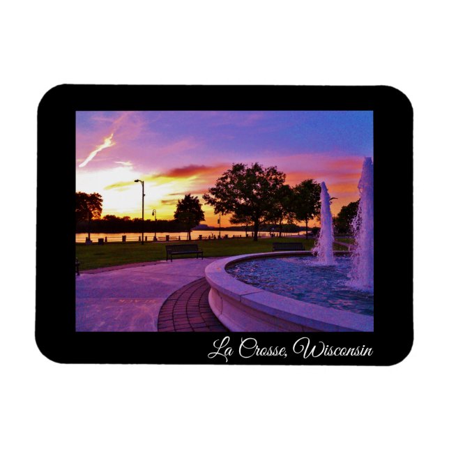 La Crosse, Wisconsin Magnet (Horisontell)