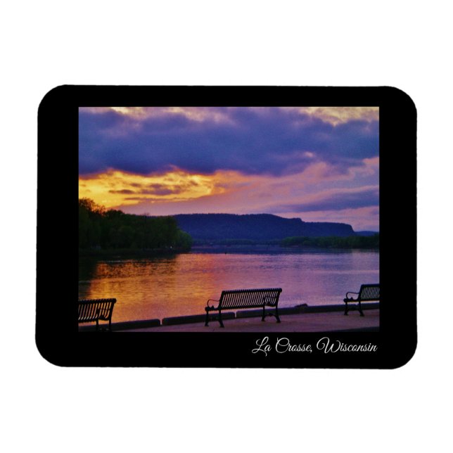 La Crosse, Wisconsin Magnet (Horisontell)