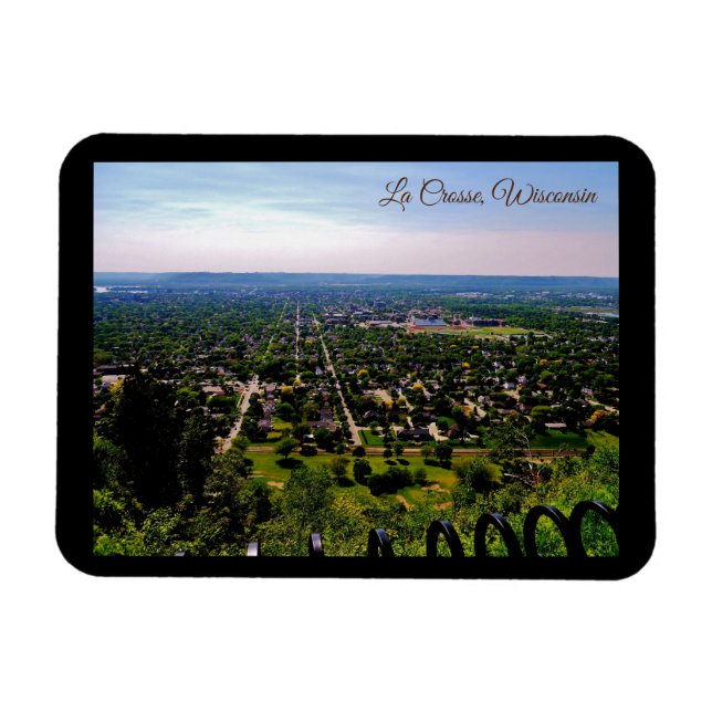 La Crosse, Wisconsin Magnet (Horisontell)