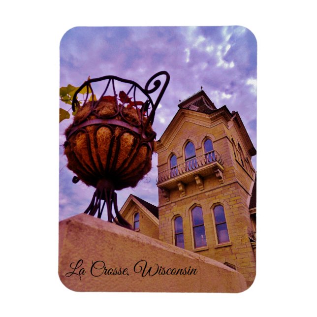La Crosse, Wisconsin Magnet (Vertikal)