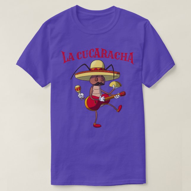 La Cucaracha, Cockroach T Shirt (Design framsida)