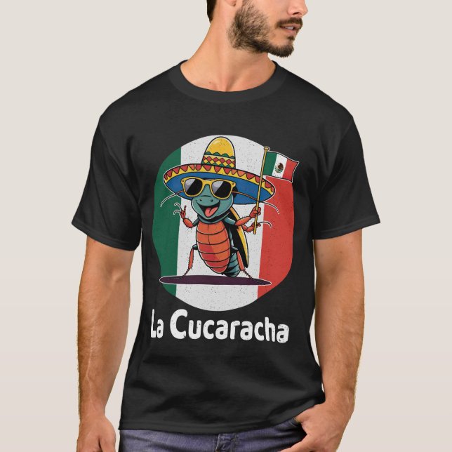 La Cucaracha T Shirt (Framsida)