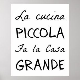 La Cucina (köket) Poster