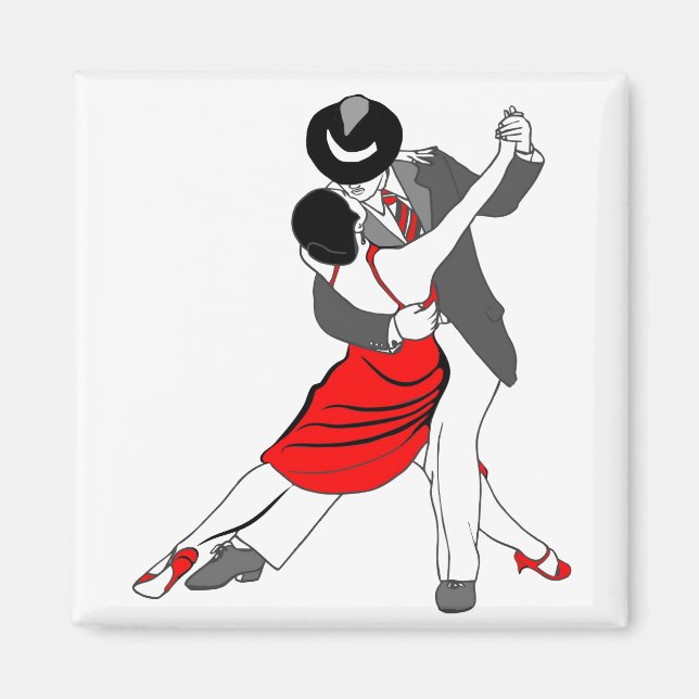 La Cumparsita Tango Magnet (Framsidan)