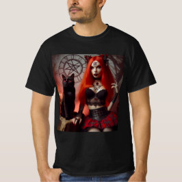 La Dama Oscura y su Compañero de Sombras T Shirt