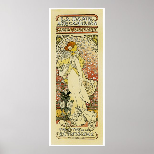 La Dame aux Camelias Poster (Framsidan)