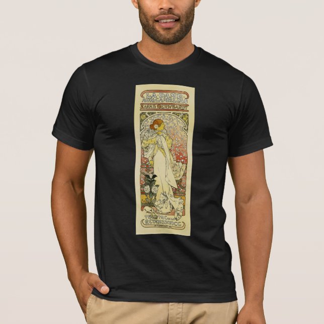 La Dame aux Camelias T Shirt (Framsida)